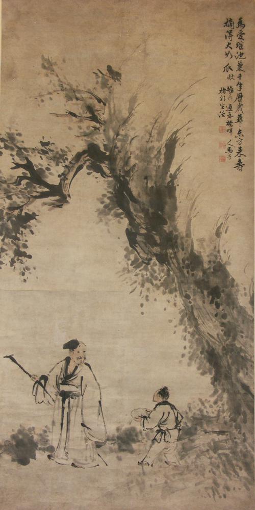 图片[1]-hanging scroll; painting BM-1984-0203-0.14-China Archive